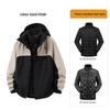 Anpassbares Team Windbreaker Set: Outdoor Drei-in-Eins mit Logodruck und herausnehmbarem Daunenfutter