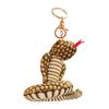 Handmade Lovely Snake Plush Keychain Charm Pendant Craft with Sturdy PP Cotton for Soft and Comfortable Feel Use