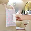 Modern Minimalist Car Tissue Holder With Polyester Fabric For Home And Travel Use