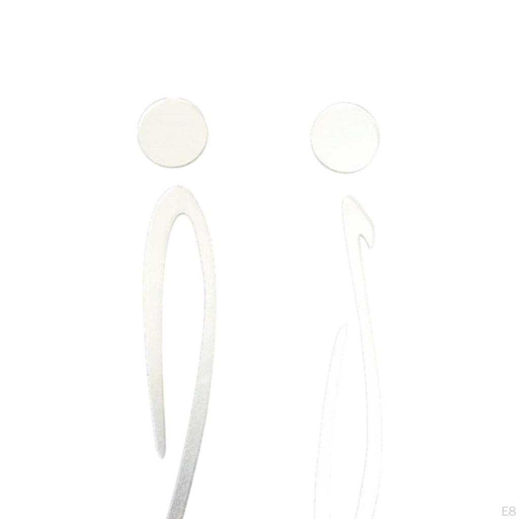 3D Značka toalety, Symboly, Značení, Identifikační dveře