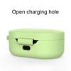 Wireless Bluetooth-compatible Earphone Anti-fall Protective Silicone Case Storage Cover with Carabiner for Redmi AirDots 3