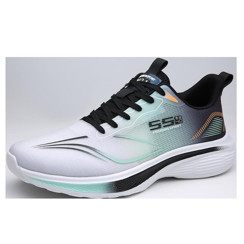 Ultra-leichte atmungsaktive Mesh-Sneaker für Frühling und Sommer, Rennlaufschuhe, lässige leichte Laufschuhe mit weicher Sohle und Stoßdämpfung