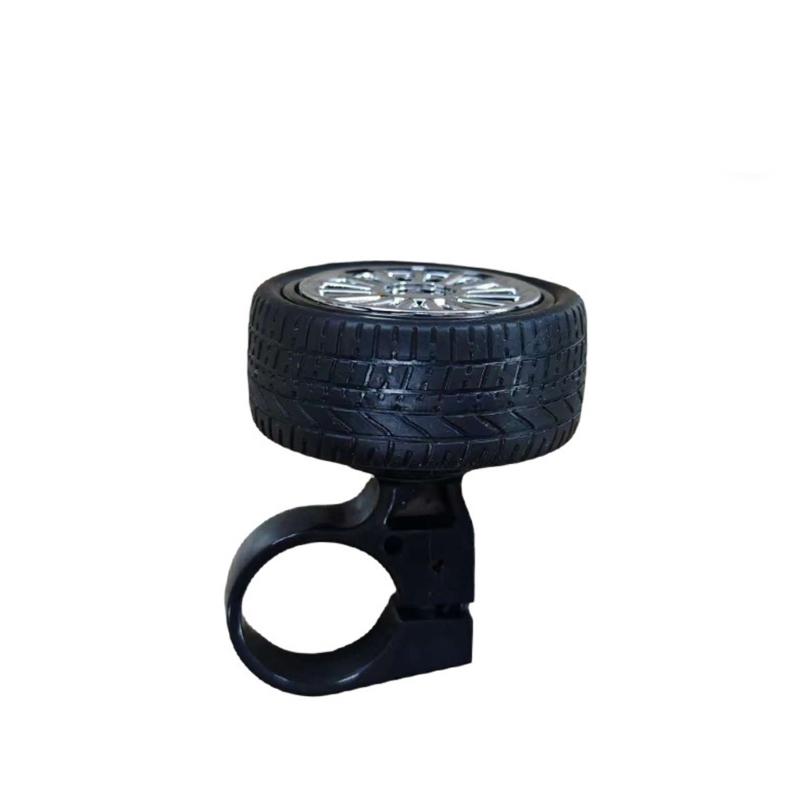 

Light weight Bike Bells Features Tire Shape Rotate Mechanism And Crisps Audible Tone For Daily Commutes чорний/срібний