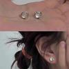 Xiaohongshu Style Spicy Girl Stud Earrings - Niche, High-End, Cool, Simple, Exquisite Design