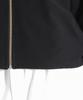 Nano Universe MC Coveross Cool Plating Jersey F (R) Twill-Style Zip-Up Hoodie, Women's, 010, Black, 669-5123309