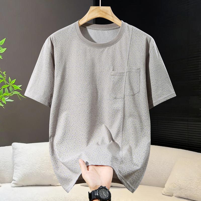 Plus Size 4XL-11XL  Fashion Oversized T-shirt Men Tops Short Sleeve Tee Summer Men Clothing