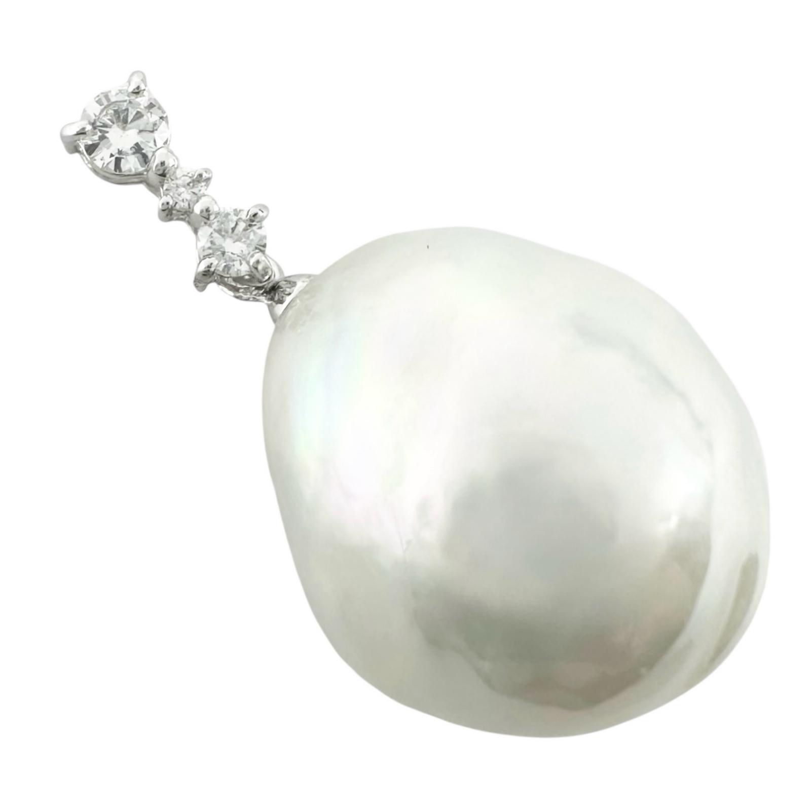 

no brand Pendant top Silver Women Pearl used