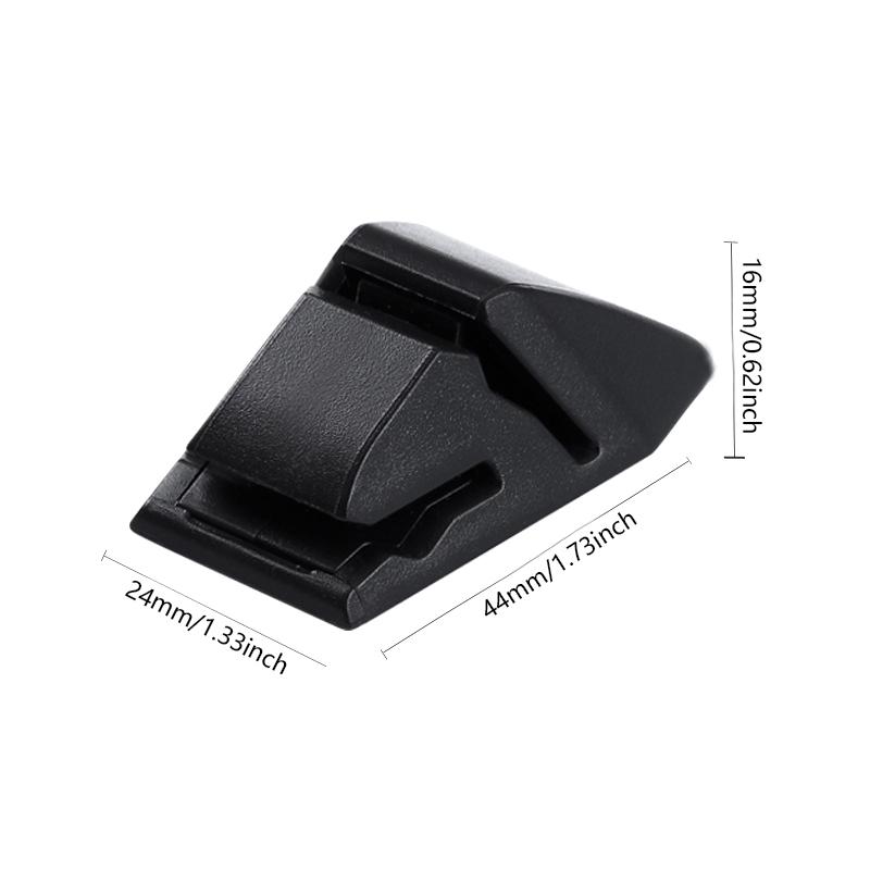 Grampo de cartão de carro multifuncional, suporte fixo para cartão de estacionamento, acessórios para automóveis, suporte temporário para cartão de estacionamento, interior do carro