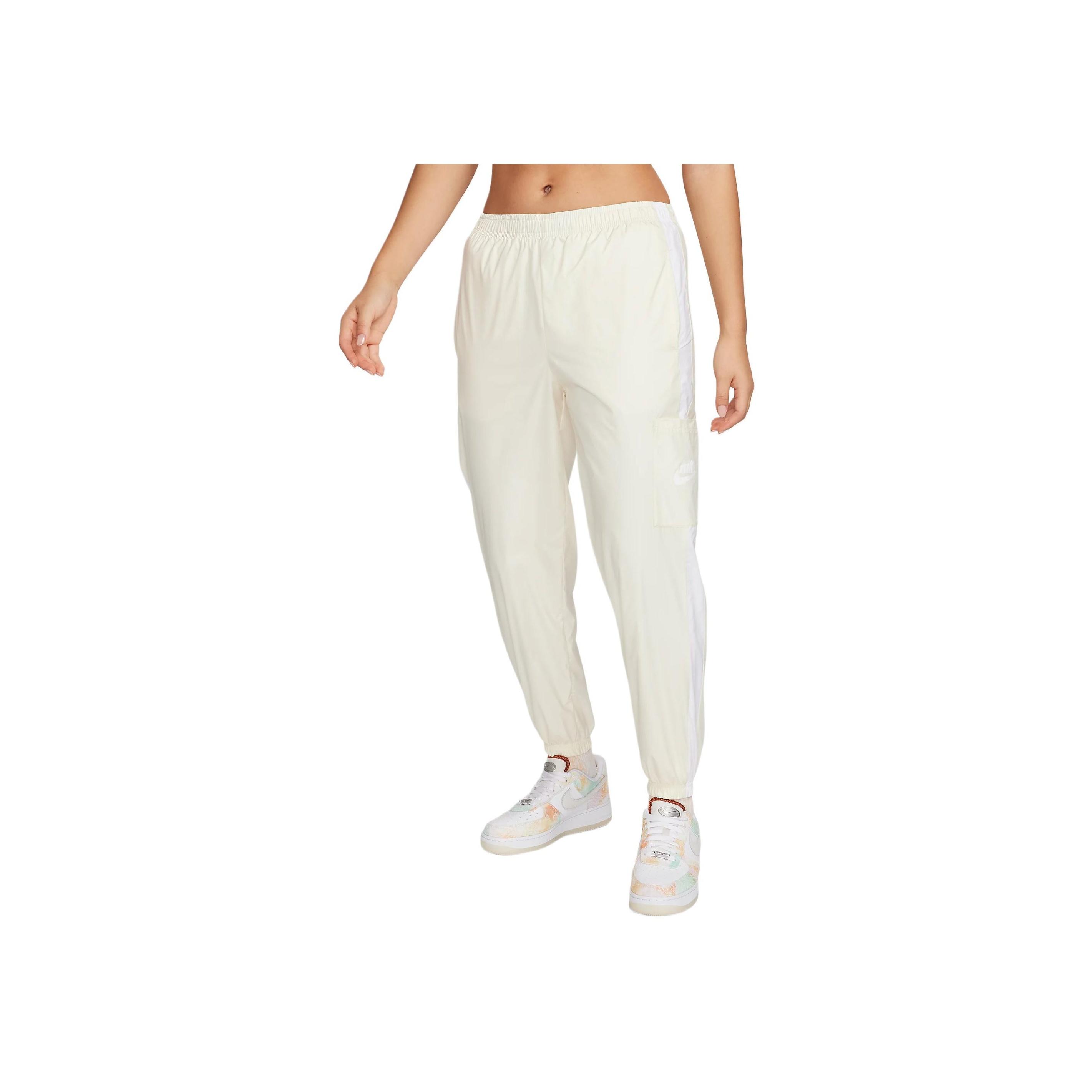 

Nike Solid Color Comfortable Loose Casual Pants Women bottoms White CJ7347-113 L