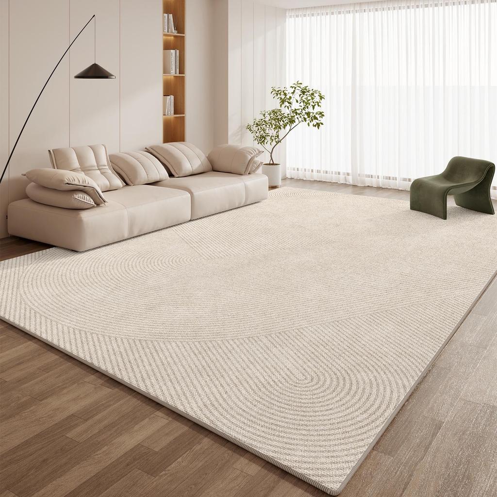 Stain-Resistant, Easy-Clean, Non-Slip Luxury Bedside Rug for Living Rooms & Bedrooms.