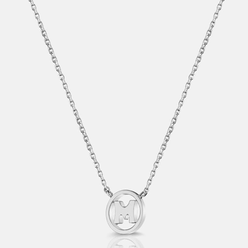 METROCITY JEWELRY Tuberare Silver Necklace A201SN9115WPA