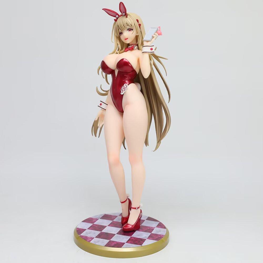 25Cm Snake Rabbit Girl Figure Bunny Girl Figures Action Models Statue Collection Doll Toys Desk Decoration Kids Birthday Gifts