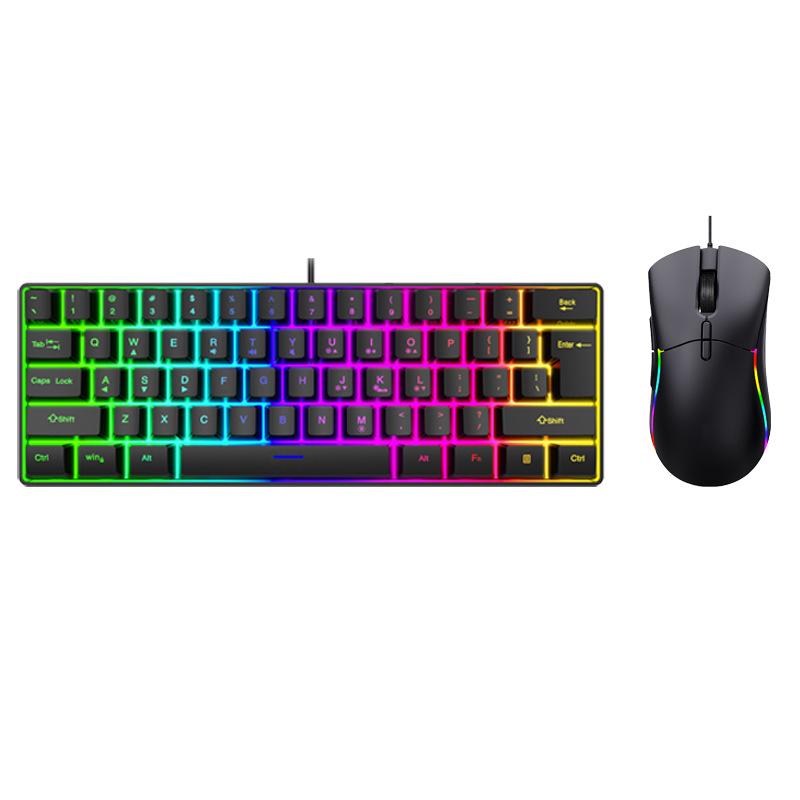 Mekanik Hissiyatlı 61 Tuşlu RGB Kablolu Oyuncu Klavyesi