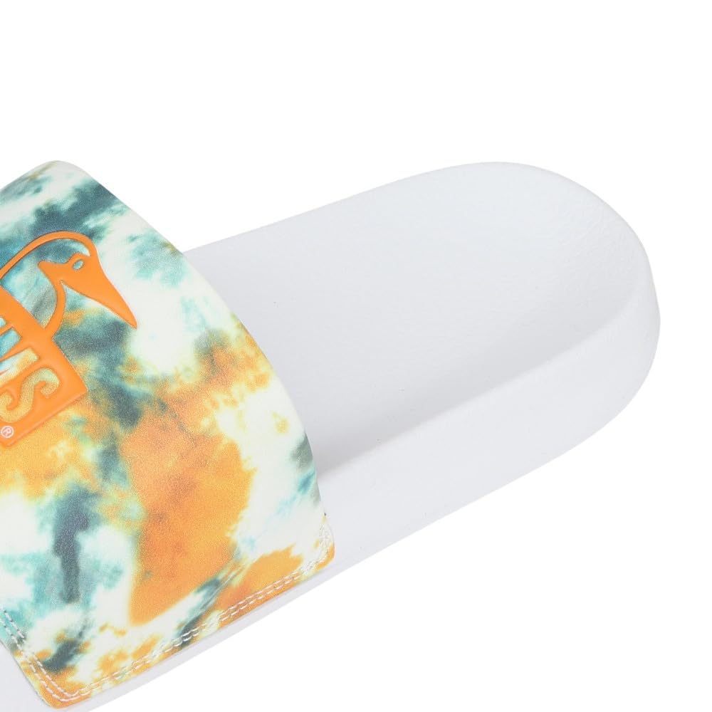 CHUMS Sandálias Splash Booby Face Slide-On CH63-1021-Z358 (Branco/Tamanho 24.0/Masculino)