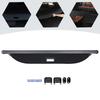 Universal Black Trunk Cargo Cover for Kia Seltos 2020 2025-2025, Car Trunk Shade Protector & Security Shield, Lightweight Design