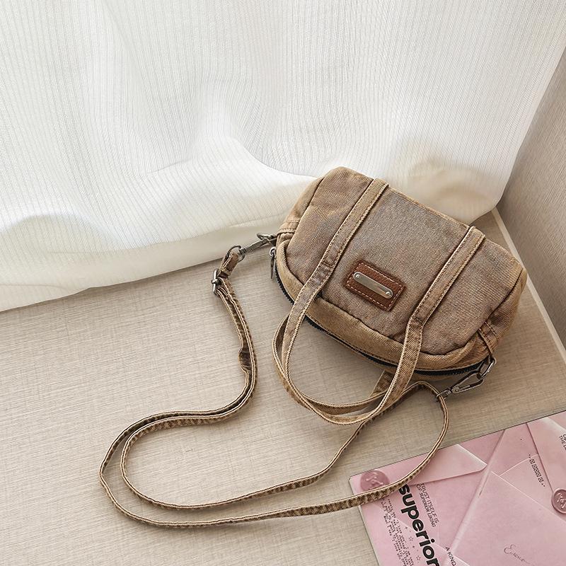 

Korean Retro Minimalist Crossbody Shoulder Bag - High-Value Fashion Handbag хаки