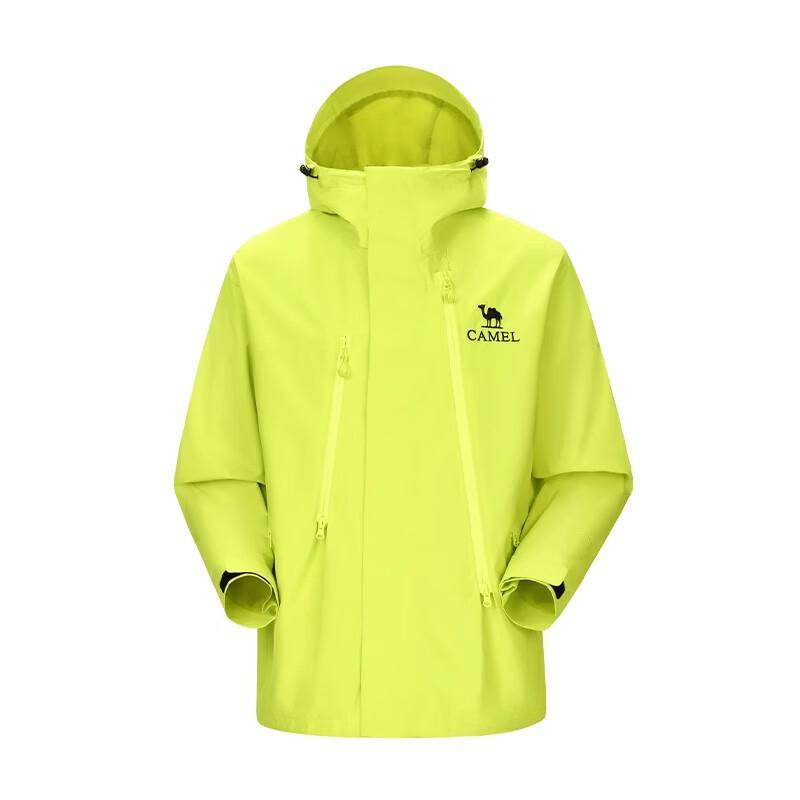 Camel Unisex Outdoor Single-Layer Waterproof Windbreaker Jacket 8137