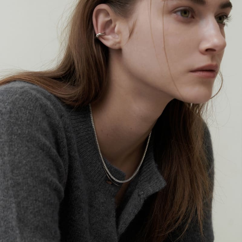 MZUU BIJOU Tennis 2.5mm Chain Necklace