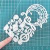 Hudební rozmach Kovové vyřezávací šablony Scrapbooking Výroba karet Album Foto Řemeslo