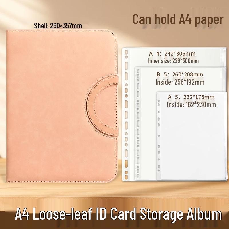 A4 Familien Dokumentenaufbewahrungstasche für Urkunden & Reisepässe, Reißverschluss