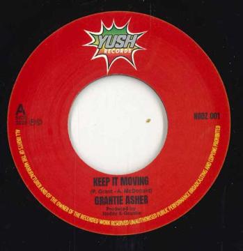 

7inch Record GRANTIE ASHER / NODDY - Keep It Moving / War Riddim NODZ001 Yush UK 2025 UK Reggae, Ska & Dub