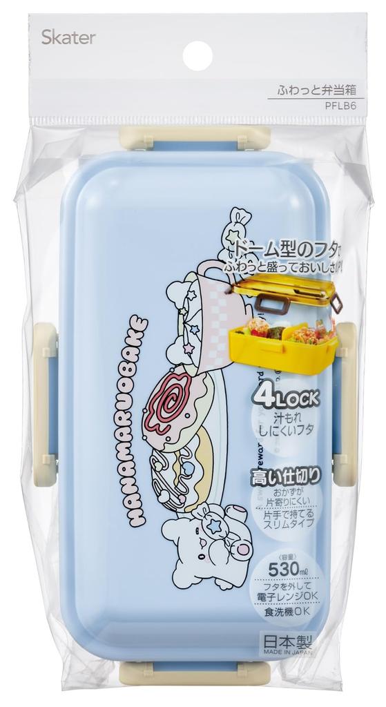 Skater Soft Lunch Made in Sanrio Hanamaru Obake Box, 530ml, Japan, (PFLB6-A)
