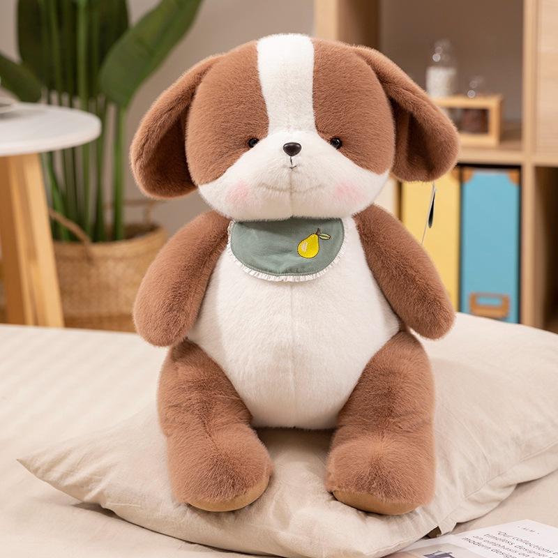 Cute cute little animals bear pig doll plush toy puppy rabbit doll girl soothing rag doll