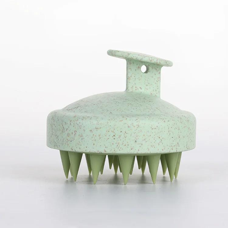 Silicone Shampoo Brush Head Scalp Massage Comb Hair Root Itching Clean The Scalp Thoroughly Body Massage Brush Bath Brush