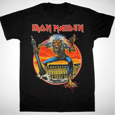 Iron Maiden Paris 2008 Event Tour Unisex T-Shirt