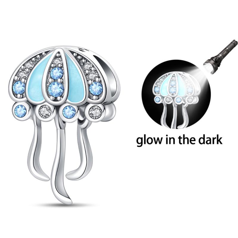 Fashion 925 Silver Summer Ocean World Series Sea Turtle Starfish Crab Octopus Charms Beads Fit 925 Bracelet DIY Jewelry