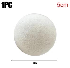 Reusable Wool Dryer Balls 6Pcs, Natural Laundry Softener, Eco Friendly Energy Saving, Durable Silent for Home Washing Machine,