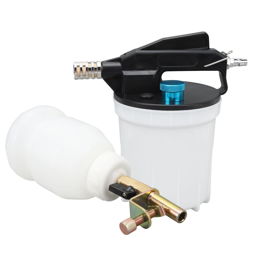 16PCS 2L Air Brake Bleeder Kit with 2L Vacuum Brake Extractor 1L Refill Bottle 2.75 To 11.6 Bar Universal for Vehicles