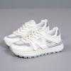 [Customized] Spring thick-soled versatile dad shoes mesh breathable casual shoes women's soft-soled student running sports shoes