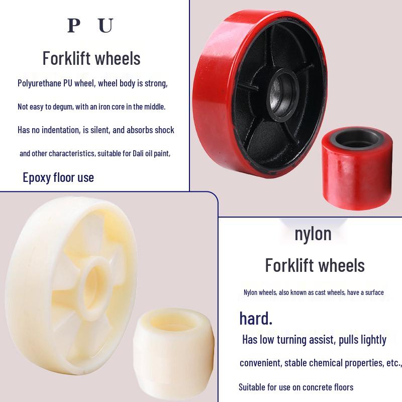 Forklift ve Paletli Kamyon Tekerlekleri: Naylon ve PU Seçenekleri, Hidrolik Kamyon Aksesuarları.