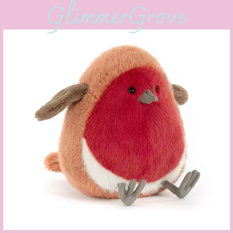 Pluszowa zabawka Jc Robin Miękkie pluszowe zwierzątko na prezent i do przytulania dla dzieci