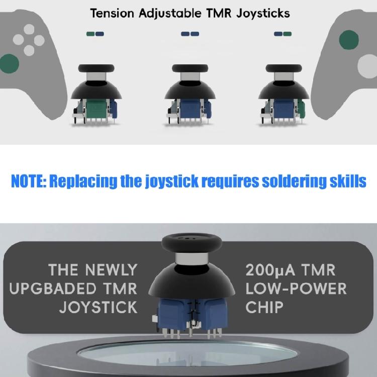Controller Modification Thumbstick Module with Variable Resistance, Magnetic Input Design, and Over 5 Million Rotations