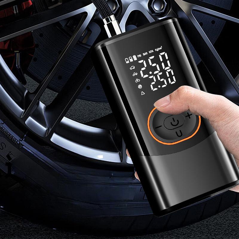 1Pc Dedicated Wireless Car Air Pump Electric Smart Portable Car Off-road Bicycle Tire Air Pump