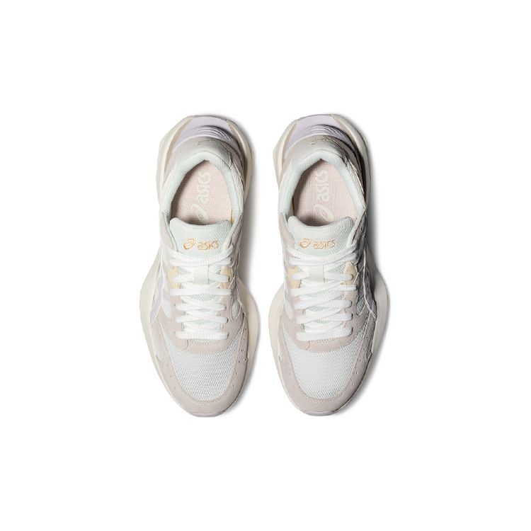 Asics Tarther Sc Mesh Fabric Retro Solid Low Top Lifestyle Shoes Women sneaker Bright-White Gray 1203A125-101