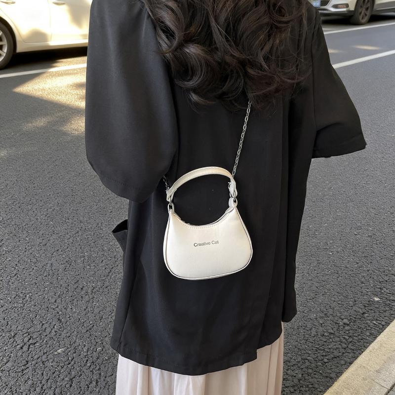Retro Oil Wax Leather Underarm Shoulder Bag Fashion 2026 New Style Wear Resistant Portable for Daily Outfit Matching