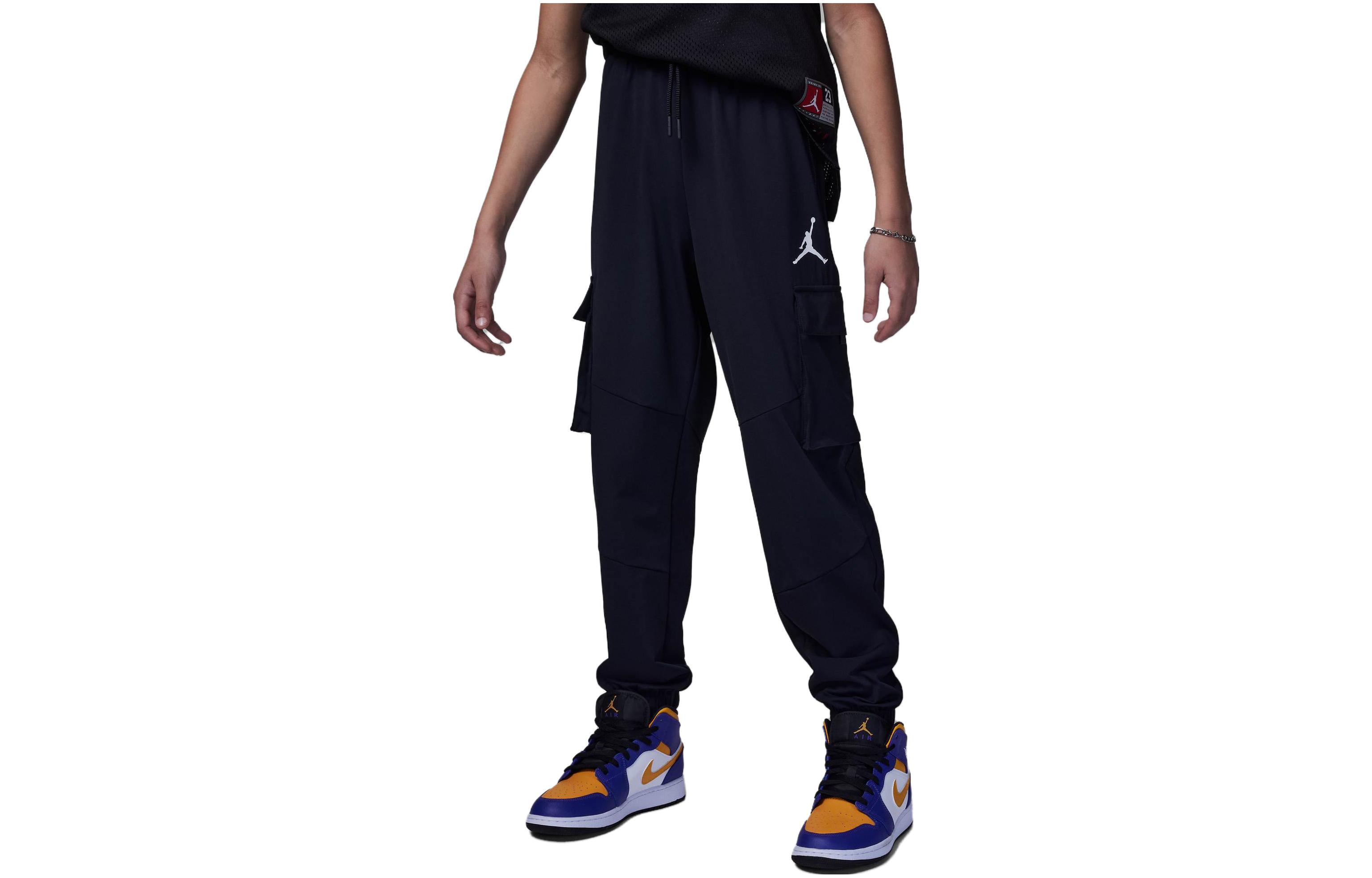 Детские вязаные спортивные штаны Jordan Умеренные FQ0656-010 L