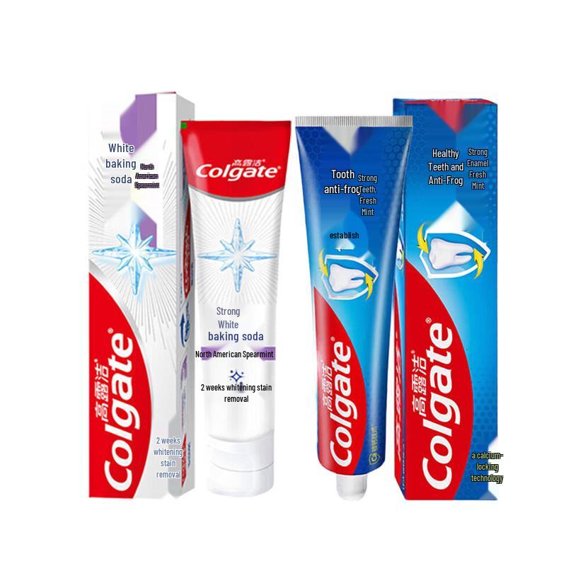 Colgate Baking Soda & Fresh Mint Toothpaste Combo