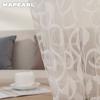 1PC NAPEARL Modern Elegant Flower Jacquard Sheer Tulle Window Curtain for Living Room Bedroom Home Decor