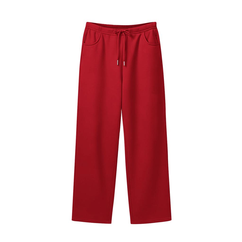 Pantalon Évasé Décontracté à Cordon de Serrage et Taille Élastique pour Femmes Pantalon de Yoga Évasé Confortable