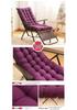 Autumn & Winter Flannel Rocking Chair Cushion - Thick, Double-Sided, Foldable Recliner Pad