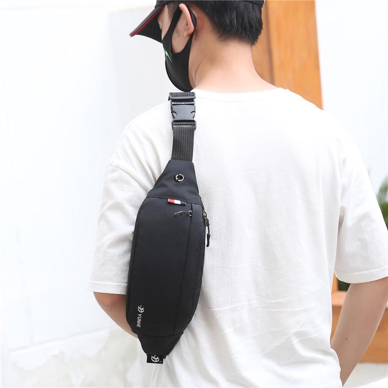 Men Male Waist Bag Pack Grey Casual Functional belt bag Large Belt Pouch Phone Money Belt bag Travel Hip