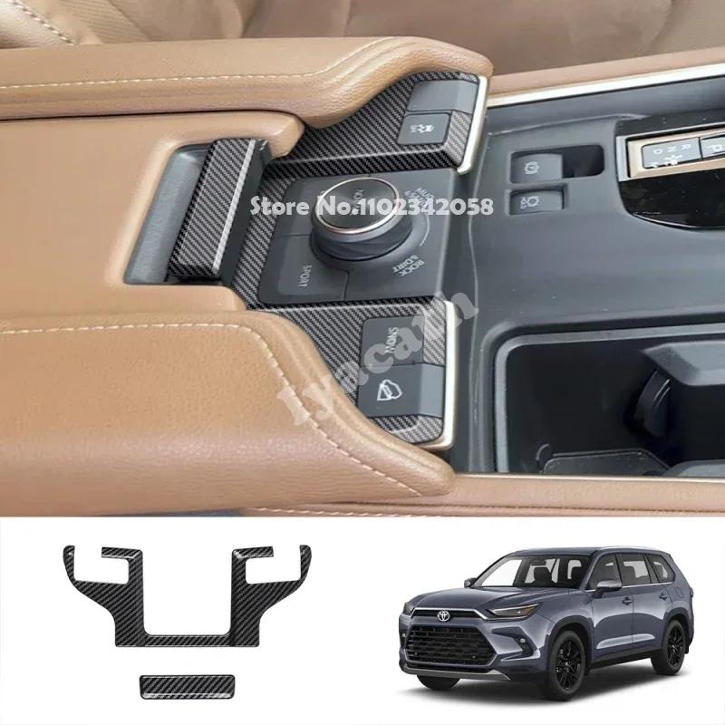LHD For Toyota Grand Highlander 2024 2025 carbon window rise switch gear shift panle trument readlamp AC vent armest cover