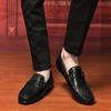 Spring New Casual Loafers Mens Genuine Leather Luxury Designer Shoes Mens Slip-on Italian Handmade Shoes Formal Business Shoes
