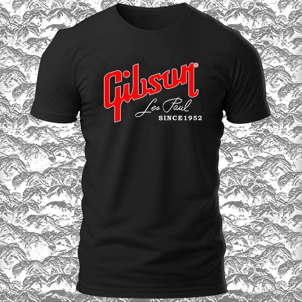 

New Gibson Les Paul Guitar Since Logo T-Shirt Funny Made In USA S - 5XL Unisex T-Shirt XXXXL