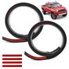 Car Side Door Roof Drip Moulding Trim Seal Strip for Toyota Tacoma Double Cab 2005-2015 Left Hand Drive 75552-04063 75551-04063