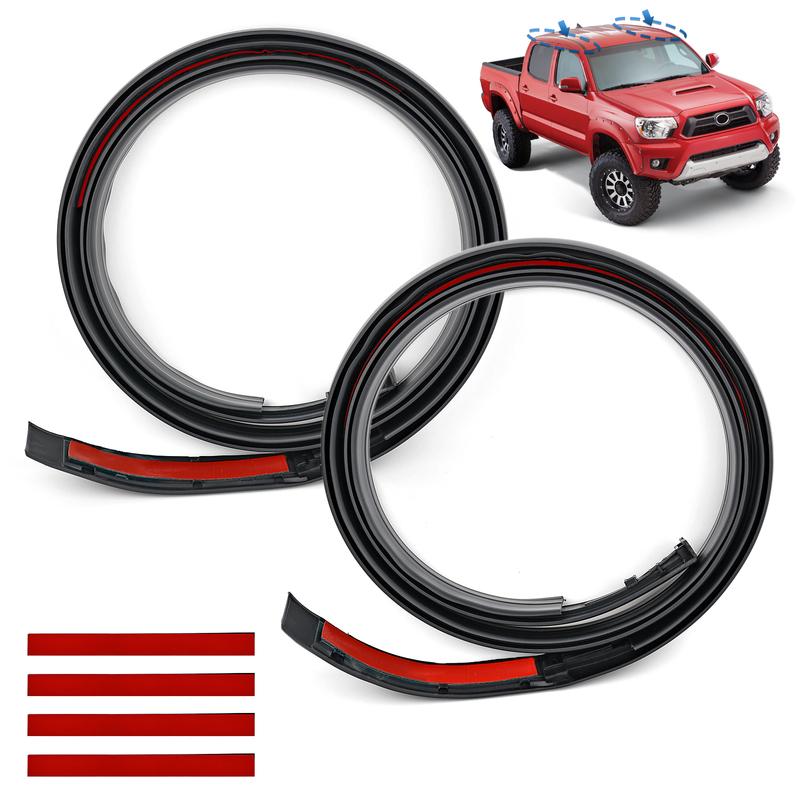 Car Side Door Roof Drip Moulding Trim Seal Strip for Toyota Tacoma Double Cab 2005-2015 Left Hand Drive 75552-04063 75551-04063